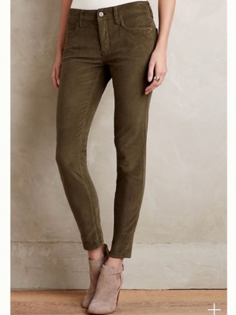 Anthropologie Pilcro & the Letterpress Serif Corduroy Pants Size 30
